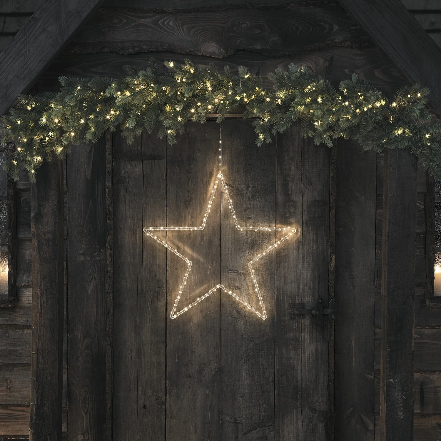 Étoile Lumineuse De 60 Cm En Acrylique, à Suspendre 2 Étoile Lumineuse De 60 Cm En Acrylique, à Suspendre – Image 2