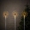 Lot De 3 Balises Lumineuses Étoiles Polaires De 70 Cm