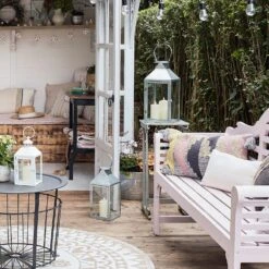 Grande Lanterne D'Extérieur Hayle En Métal, Avec Bougie TruGlow® 13 Grande Lanterne D'Extérieur Hayle En Métal, Avec Bougie TruGlow® -Éclairage Domestique LA20026 grande lanterne dexterieur hayle en metal avec bougie truglow 4