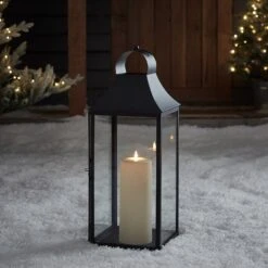 Lanterne De Jardin Albury De 45 Cm Avec Bougie TruGlow® 9 Lanterne De Jardin Albury De 45 Cm Avec Bougie TruGlow® -Éclairage Domestique LA22008 Lanterne de Jardin Albury de 45 cm avec Bougie TruGlow noel