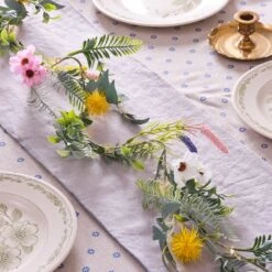 Guirlande Printanière Pré-éclairée De 1,5 M -Éclairage Domestique LL GA25003 guirlande de fleurs printanieres de 1 5 m pre eclairee 2