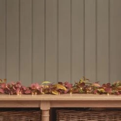 Lot De Couronne & Guirlande Automne-Hiver Pré-éclairées 21 Lot De Couronne & Guirlande Automne-Hiver Pré-éclairées -Éclairage Domestique LL GA25007 guirlande automne hiver pre eclairee de 1 5 metre 1