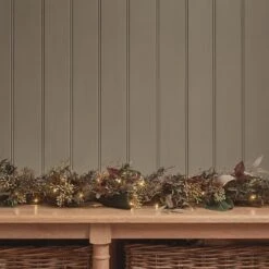 Guirlande Automne-Hiver Pré-éclairée De 2 M