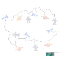 Guirlande Lumineuse Enfant 12 LED – Fusée, Planète, Astronaute -Éclairage Domestique LL140714 guirlande lumineuse enfant 12 led fusee planete astronaute 4