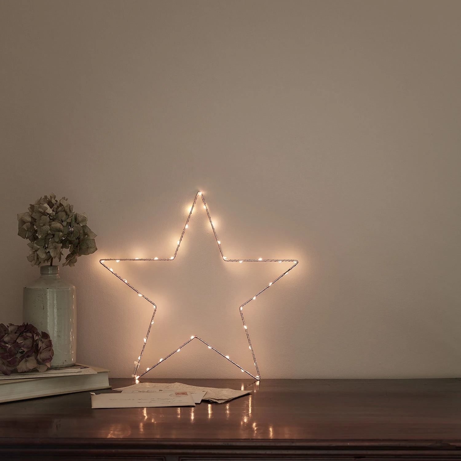 Lot De 2 Étoiles Lumineuses Osby Or Rose 5 Lot De 2 Étoiles Lumineuses Osby Or Rose – Image 5