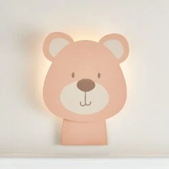 Applique Murale Pour Enfant - Ours 5 Applique Murale Pour Enfant - Ours -Éclairage Domestique LL22018 applique murale pour enfant ours illuminee vue jour