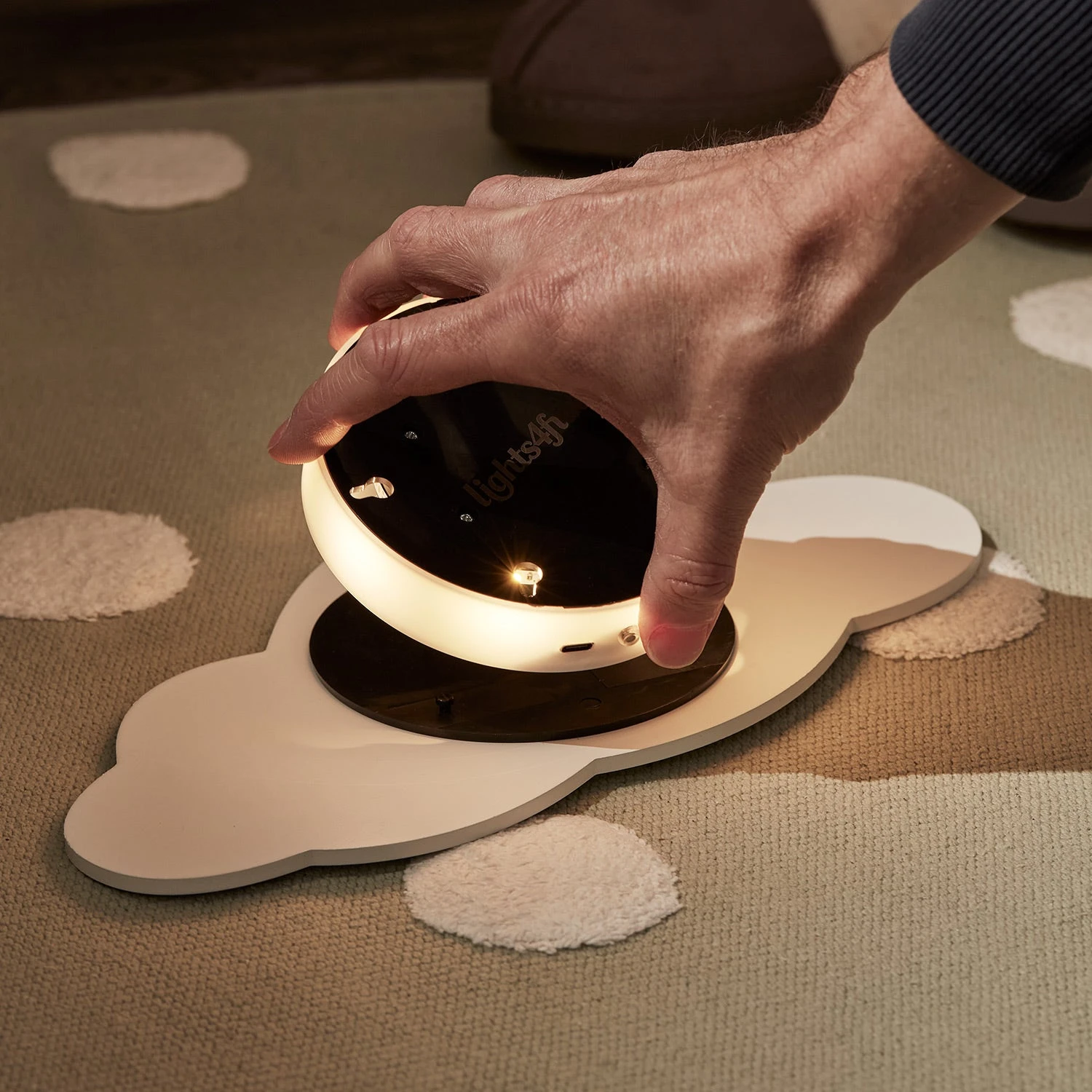 2 Appliques Murales Rechargeables Silhouette Nuage Avec Télécommande 6 2 Appliques Murales Rechargeables Silhouette Nuage Avec Télécommande – Image 6