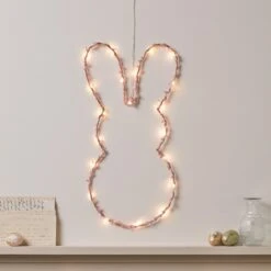 Couronne Lapin De Pâques Lumineuse
