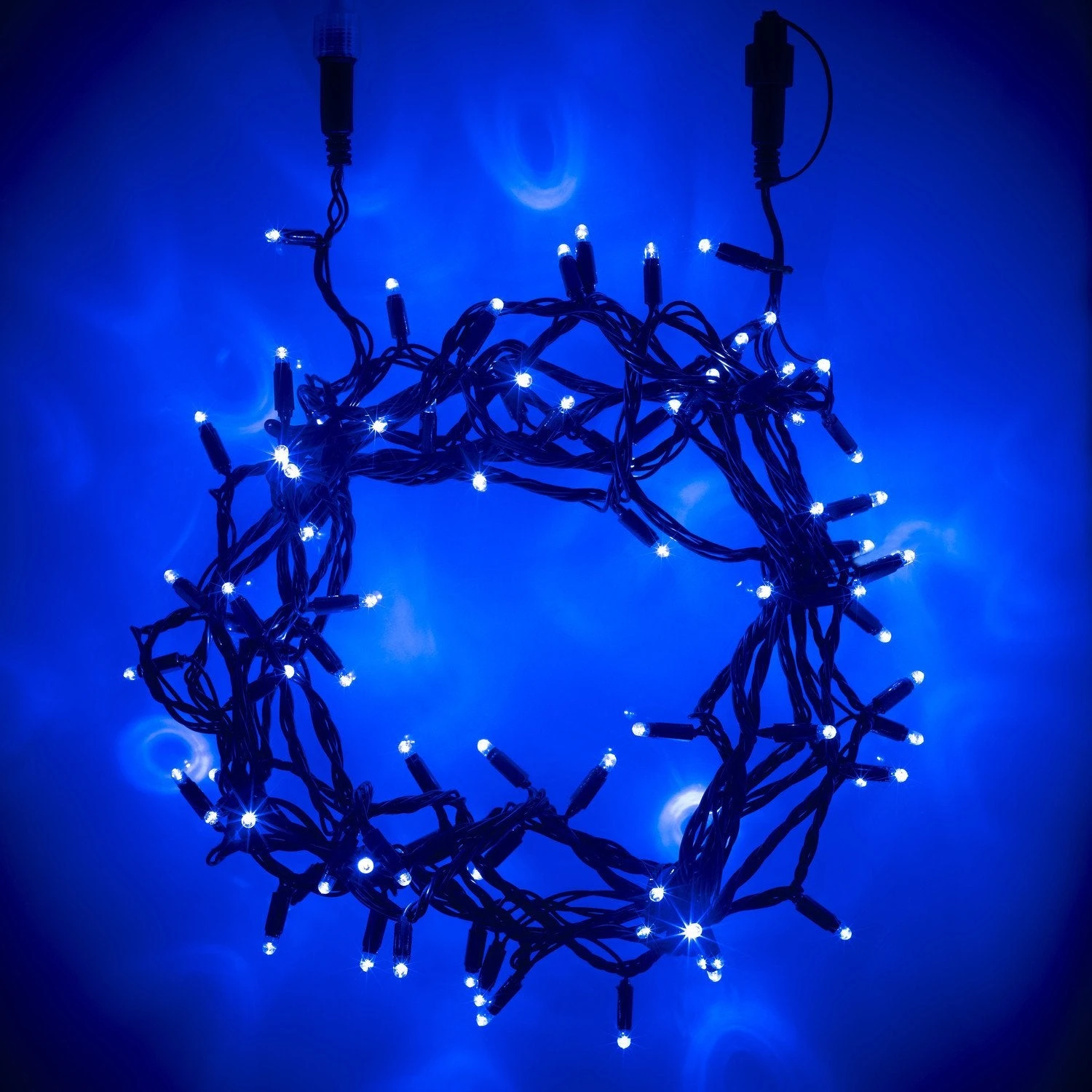 Guirlande Lumineuse Core Connect 20m 200 LED Bleue Câble Vert Raccordable 1 Guirlande Lumineuse Core Connect 20m 200 LED Bleue Câble Vert Raccordable