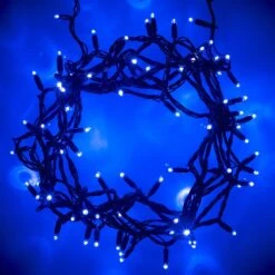 Guirlande Lumineuse Core Connect 20m 200 LED Bleue Câble Vert Raccordable 6 Guirlande Lumineuse Core Connect 20m 200 LED Bleue Câble Vert Raccordable -Éclairage Domestique ML100BG Blue LED Connectable Fairy Lights P3 c9237a00 135f 4abb bad4 95c1c864ee25