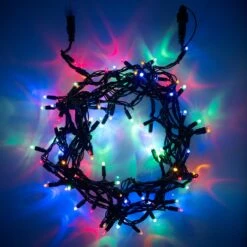 Guirlande Lumineuse Core Connect 10m 100 LED Multicolore Câble Vert Raccordable