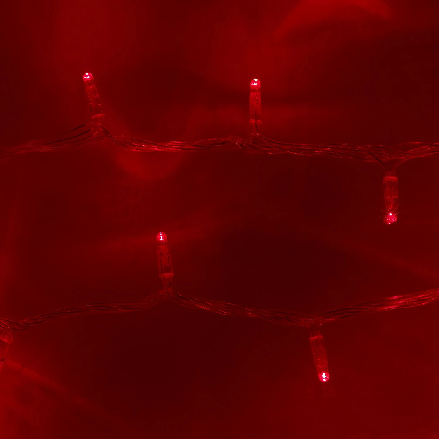 Guirlande Lumineuse Core Connect 10m 100 LED Rouge Câble Transparent Raccordable 2 Guirlande Lumineuse Core Connect 10m 100 LED Rouge Câble Transparent Raccordable – Image 2