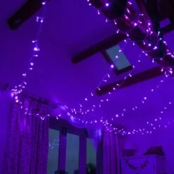 Guirlande Lumineuse Core Connect 30m 300 LED Violette Câble Transparent Raccordable 14 Guirlande Lumineuse Core Connect 30m 300 LED Violette Câble Transparent Raccordable -Éclairage Domestique ML100UVC Ultra Violet LED Halloween Fairy Lights P4 ed46a19b 2b4d 408c a142 be71ca9aa693