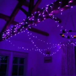 Guirlande Lumineuse Core Connect 30m 300 LED Violette Câble Transparent Raccordable 18 Guirlande Lumineuse Core Connect 30m 300 LED Violette Câble Transparent Raccordable -Éclairage Domestique ML100UVC Ultra Violet LED Halloween Fairy Lights P8 44c28fd7 666a 40a5 b1c3 911c263ebc63