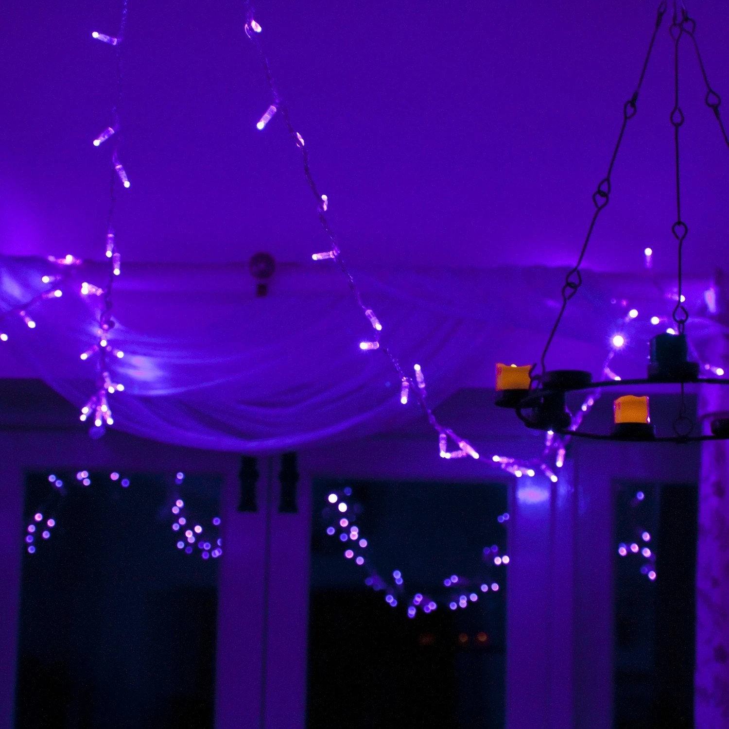 Guirlande Lumineuse Core Connect 30m 300 LED Violette Câble Transparent Raccordable 10 Guirlande Lumineuse Core Connect 30m 300 LED Violette Câble Transparent Raccordable – Image 10