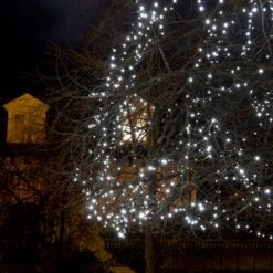 Guirlande Lumineuse Core Connect 10m 100 LED Blanche Câble Vert Raccordable -Éclairage Domestique ML100WG White LED Fairy Lights P7