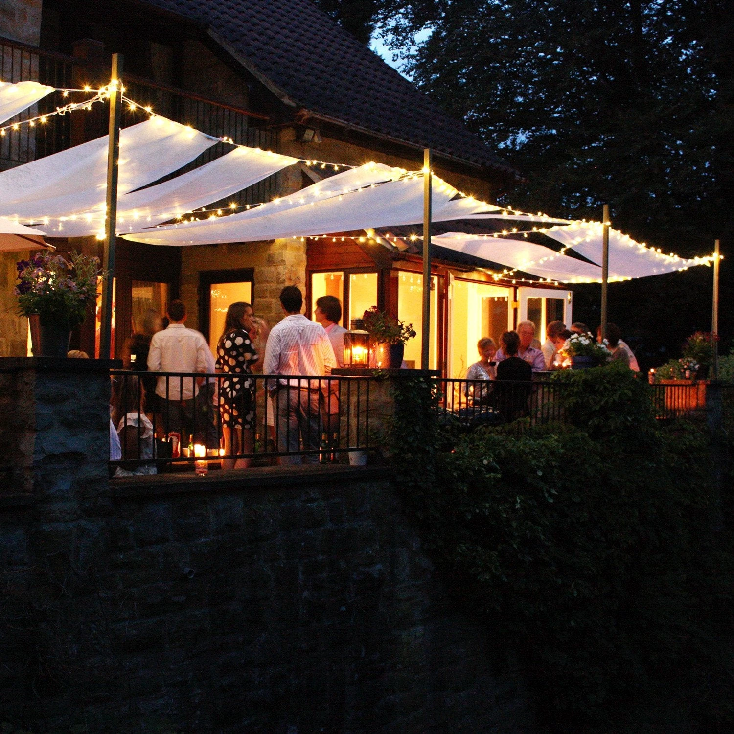 Guirlande Lumineuse Core Connect 20m 200 LED Blanc Chaud Câble Transparent Raccordable 7 Guirlande Lumineuse Core Connect 20m 200 LED Blanc Chaud Câble Transparent Raccordable – Image 7