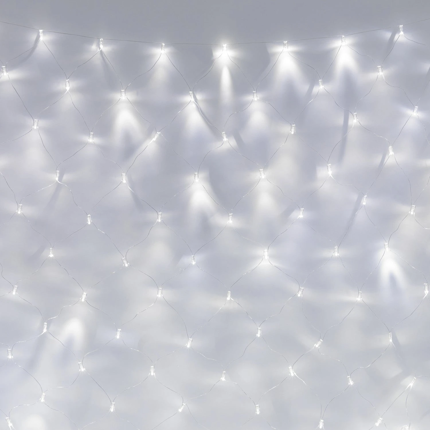 Filet Lumineux Core Connect 2m X 2m 140 LED Blanche Câble Transparent Raccordable 3 Filet Lumineux Core Connect 2m X 2m 140 LED Blanche Câble Transparent Raccordable – Image 3