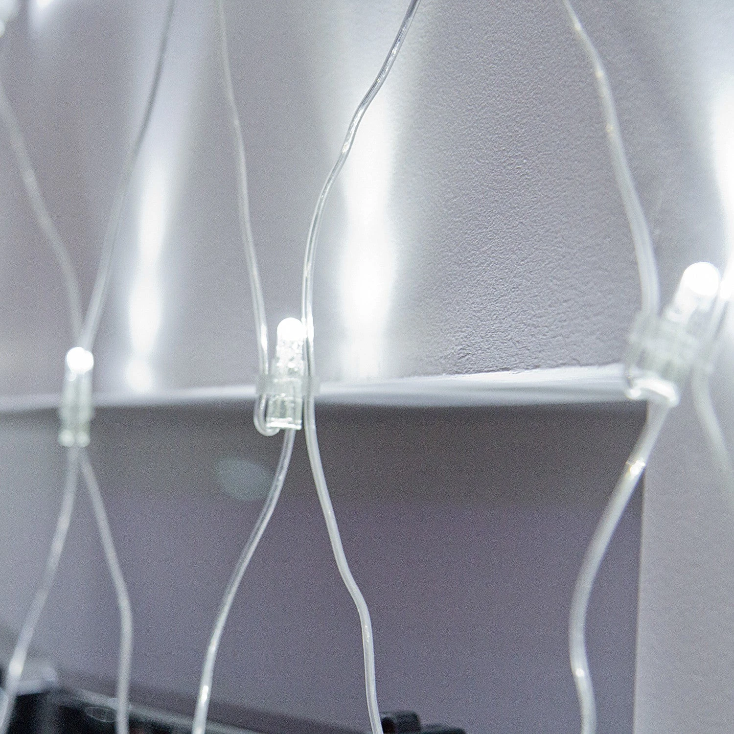 Filet Lumineux Core Connect 2m X 2m 140 LED Blanche Câble Transparent Raccordable 7 Filet Lumineux Core Connect 2m X 2m 140 LED Blanche Câble Transparent Raccordable – Image 7