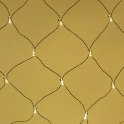 Filet Lumineux Core Connect 2m X 2m 140 LED Blanc Chaud Câble Vert Raccordable -Éclairage Domestique ML140YWG Warm White LED Net Light P6