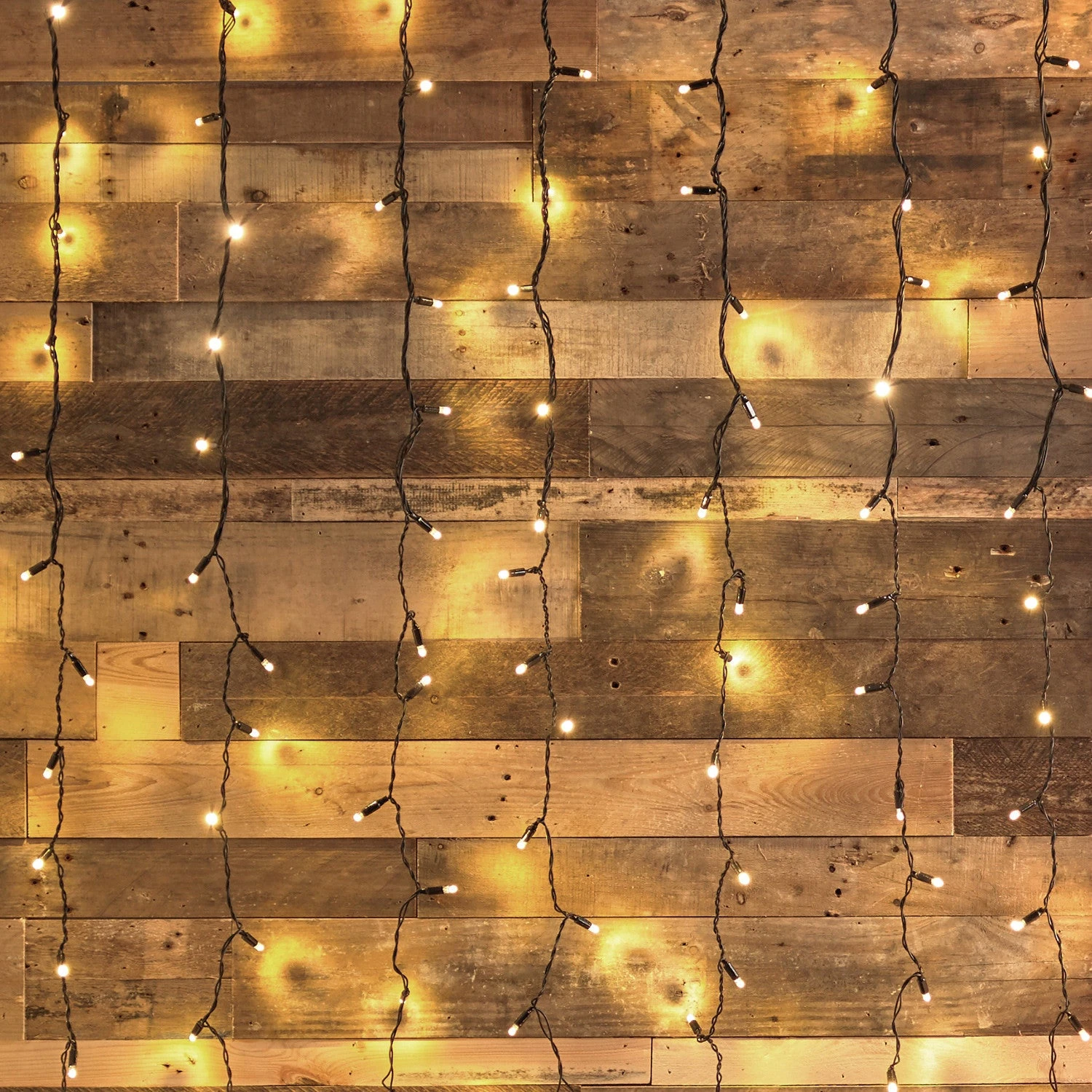 Rideau Lumineux Core Connect 2m X 2m 192 LED Blanc Chaud Câble Noir Raccordable 1 Rideau Lumineux Core Connect 2m X 2m 192 LED Blanc Chaud Câble Noir Raccordable