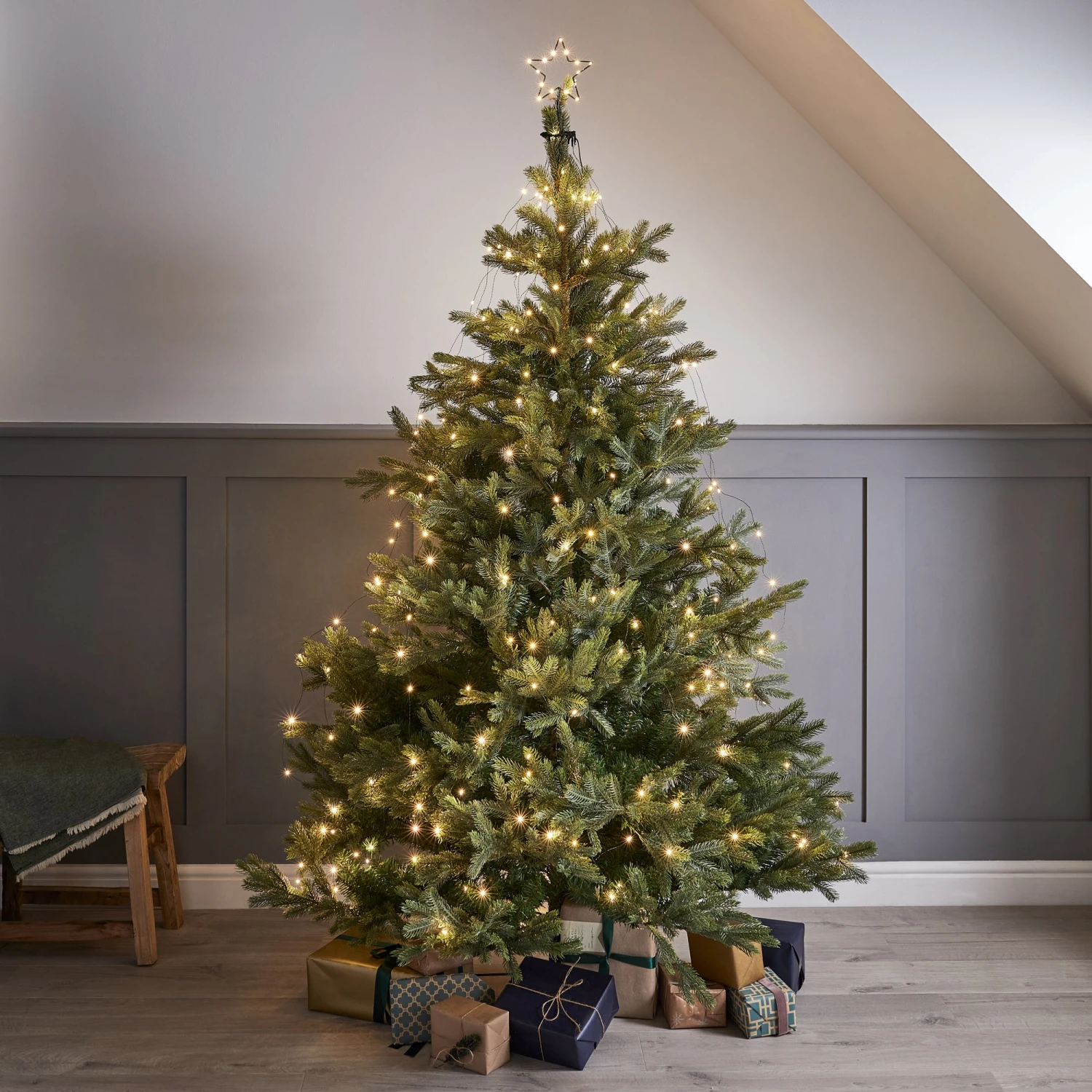 Cimier De Sapin Étoile Lumineuse Osby Avec Rideau 3 Cimier De Sapin Étoile Lumineuse Osby Avec Rideau – Image 3