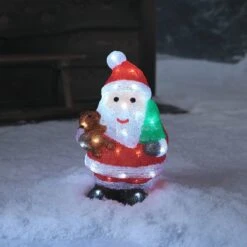 Lot De Figurines Lumineuses De Père Noël Et Pingouin En Acrylique -Éclairage Domestique PL24030 pere noel lumineux en acrylique avec sapin et ourson 72bc8ea4 087e 4619 a841 40c7dfdf82dc