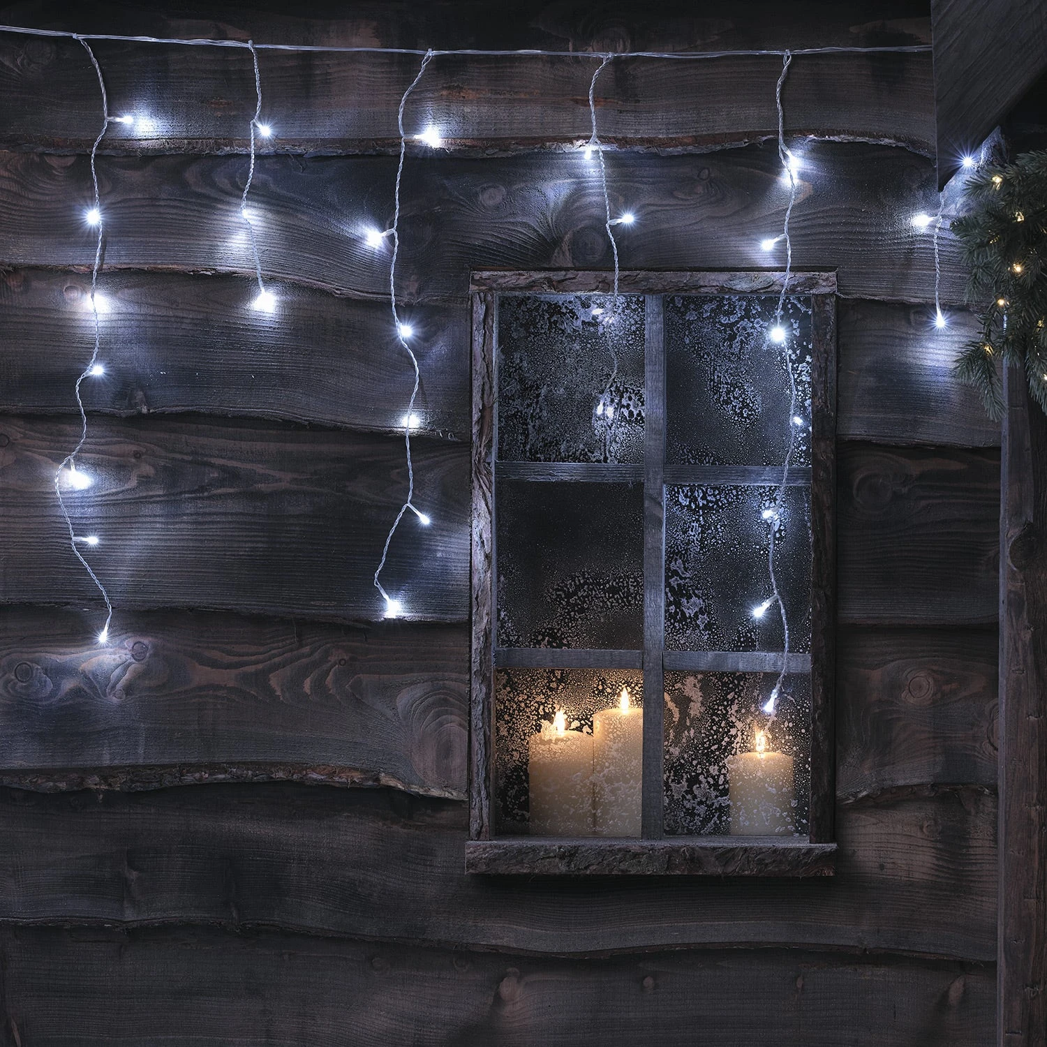 Guirlande Stalactite De 6 M à LED Bicolores 2 Guirlande Stalactite De 6 M à LED Bicolores – Image 2