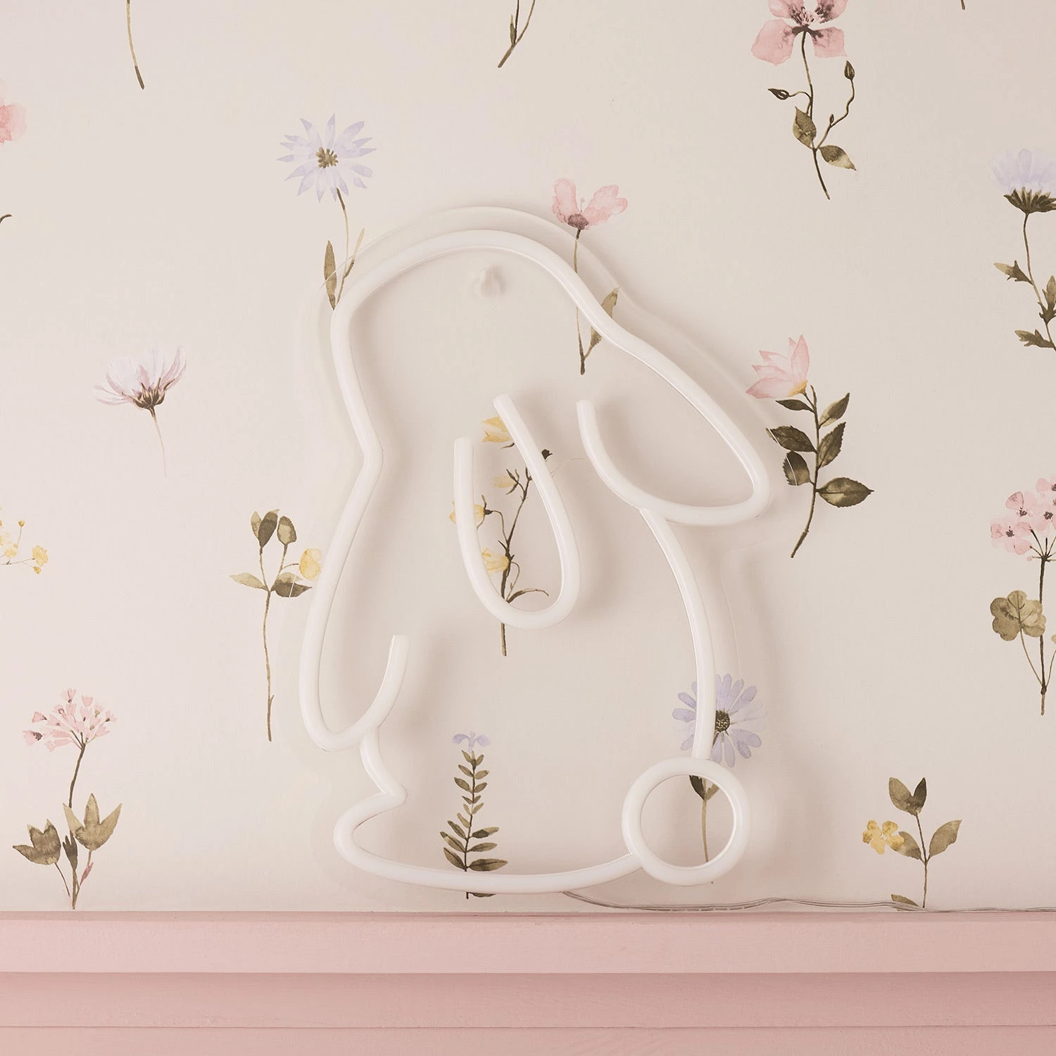 Lampe Néon Murale En Forme De Lapin 3 Lampe Néon Murale En Forme De Lapin – Image 3