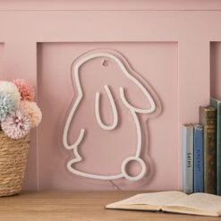 Lampe Néon Murale En Forme De Lapin 10 Lampe Néon Murale En Forme De Lapin -Éclairage Domestique PL25002 lampe neon murale en forme de lapin 6