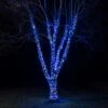Guirlande Lumineuse Pro Connect 50m 500 LED Bleue Et Blanche Câble Noir Raccordable