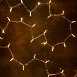 Guirlande Lumineuse Pro Connect IP67, 30m 300 LED Blanc Chaud Classique Câble Blanc Raccordable