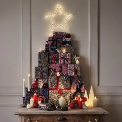 Couronne De Noël Pour Bougie, à Sapins Et Champignons -Éclairage Domestique Petite couronne en deco de pied de sapin