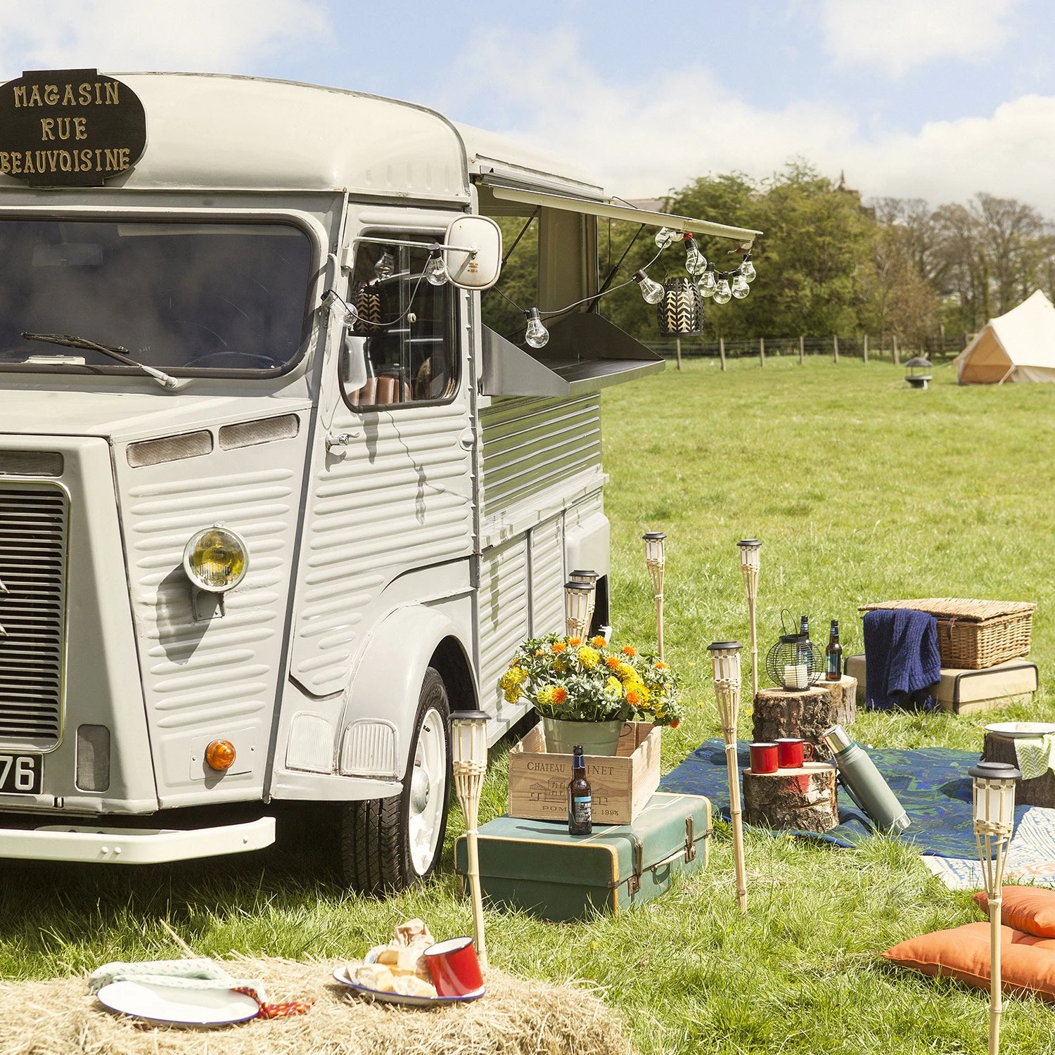 2 Torches Solaires LED En Bambou 3 2 Torches Solaires LED En Bambou – Image 3