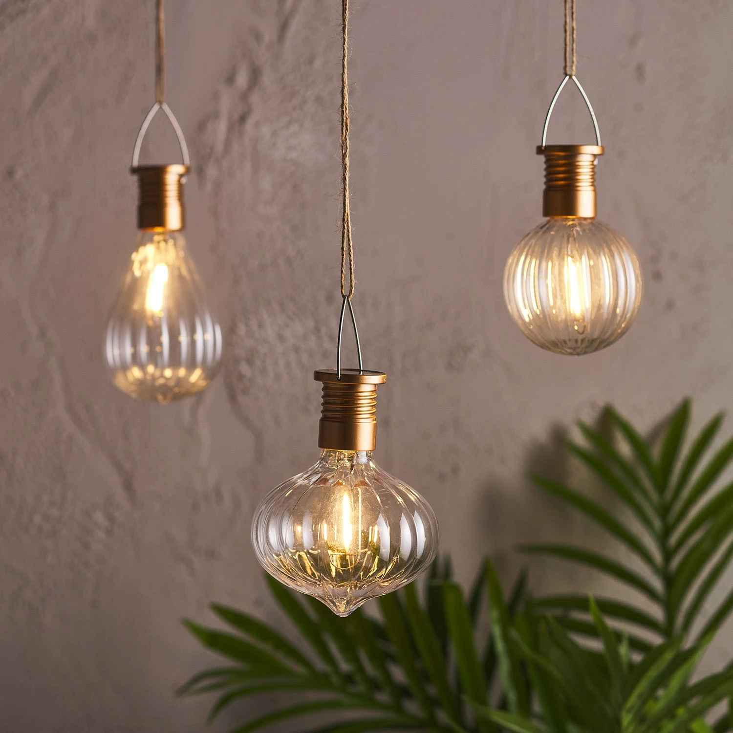 Lot De 3 Ampoules Solaires à Suspendre 1 Lot De 3 Ampoules Solaires à Suspendre