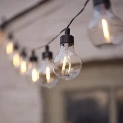 Guirlande Guinguette Vintage Solaire à 20 Ampoules Blanc Chaud 15 Guirlande Guinguette Vintage Solaire à 20 Ampoules Blanc Chaud -Éclairage Domestique SL23007 guirlande guinguette vintage solaire a 20 ampoules blanc chaud