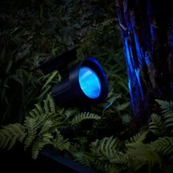 Éclairage Domestique -Éclairage Domestique SL24004 Lot de 2 Spots Solaires avec Fonction de Changement de Couleur 8