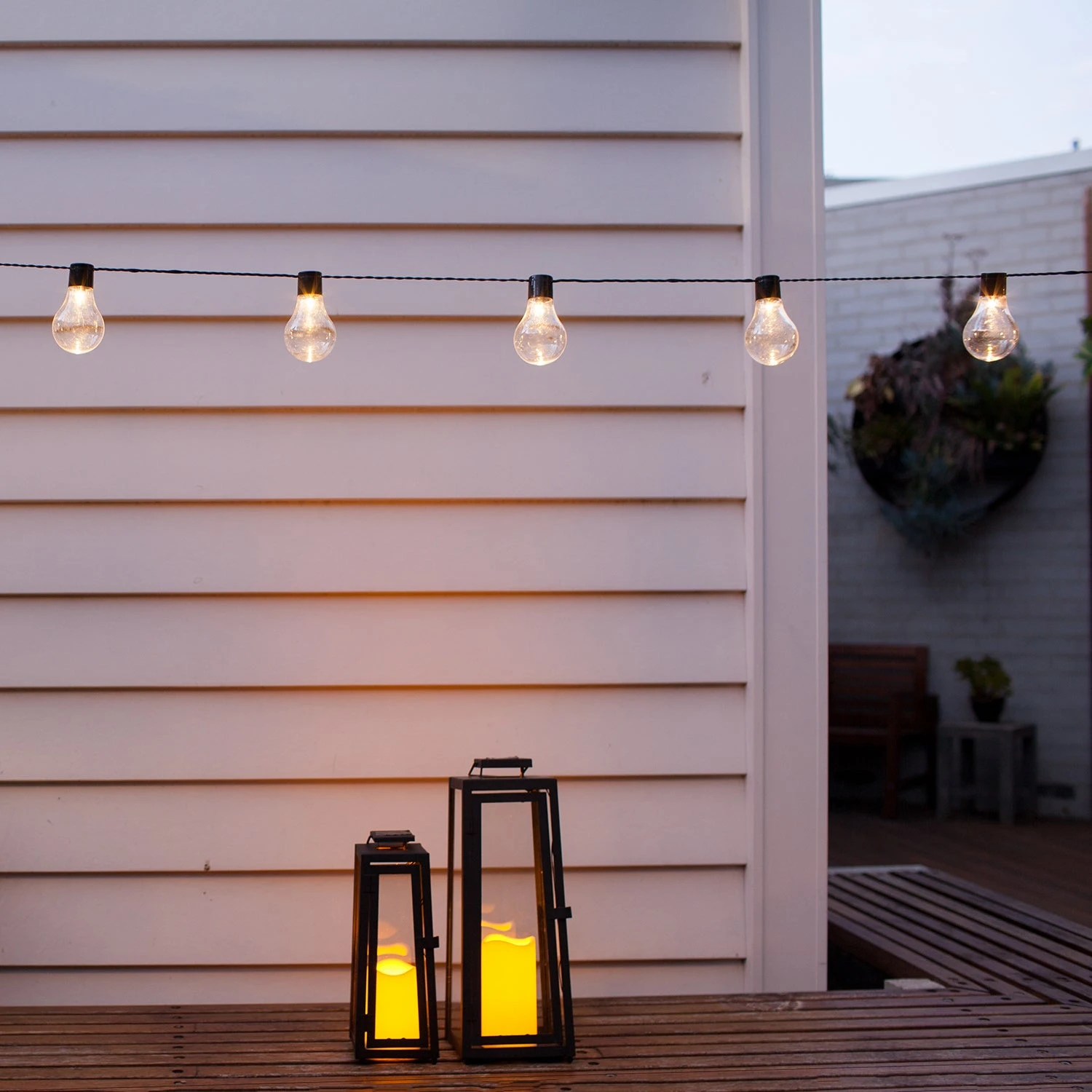 Guirlande Guinguette Solaire Carnaval, Rechargeable Par USB 4 Guirlande Guinguette Solaire Carnaval, Rechargeable Par USB – Image 4