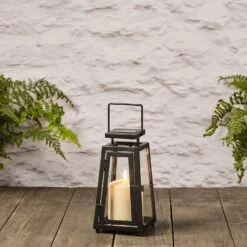 Petite Lanterne Solaire Porto Avec Bougie TruGlow® Et Télécommande 6 Petite Lanterne Solaire Porto Avec Bougie TruGlow® Et Télécommande -Éclairage Domestique SL25003 petite lanterne solaire porto avec bougie truglow et telecommande 2