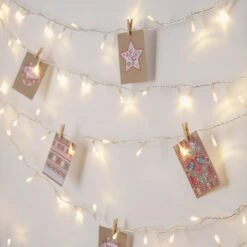 Guirlande Lumineuse Intérieure 100 LED Blanc Chaud, 8m -Éclairage Domestique SLF 100 YWC guirlande lumineuse interieure 100 led blanc chaud 8m