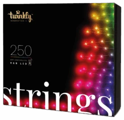 Guirlande Lumineuse Connectée Twinkly De 20m Avec 250 LED Multicolores 13 Guirlande Lumineuse Connectée Twinkly De 20m Avec 250 LED Multicolores -Éclairage Domestique TW20003 Guirlandes lumineuses connectee Twinkly RGB packaging
