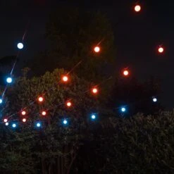 Extension Pour Guirlande Guinguette Connectée Avec 20 Ampoules De 10m 11 Extension Pour Guirlande Guinguette Connectée Avec 20 Ampoules De 10m -Éclairage Domestique TW20011 guirlande guinguette connectee RGB twinkly rouge et bleu
