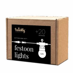 Extension Pour Guirlande Guinguette Connectée Avec 20 Ampoules De 10m 17 Extension Pour Guirlande Guinguette Connectée Avec 20 Ampoules De 10m -Éclairage Domestique TW20012 Extension pour guirlande guinguette connectee twinkly packaging