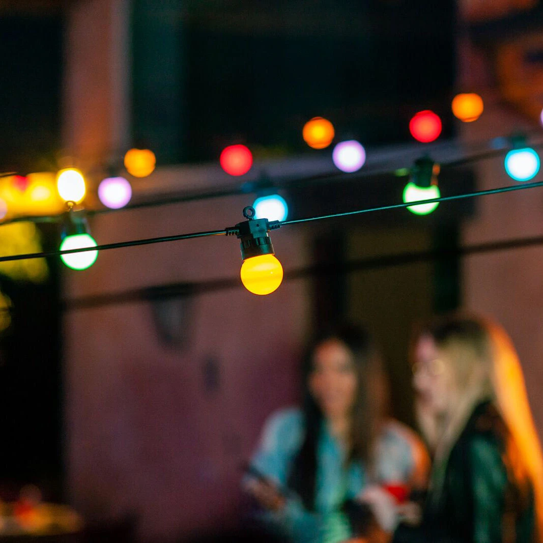 Guinguette Guinguette Multicolores Twinkly De 20m Avec 40 LED Contrôlables Par Smartphone 5 Guinguette Guinguette Multicolores Twinkly De 20m Avec 40 LED Contrôlables Par Smartphone – Image 5