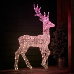 Renne De Noël Lumineux Connecté Twinkly De 1,2 M -Éclairage Domestique TWXX2301EU cerf de noel lumineux connecte twinkly 3