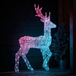 Renne De Noël Lumineux Connecté Twinkly De 1,2 M -Éclairage Domestique TWXX2301EU cerf de noel lumineux connecte twinkly 4