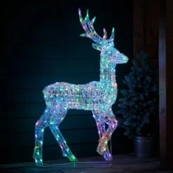 Renne De Noël Lumineux Connecté Twinkly De 1,2 M -Éclairage Domestique TWXX2301EU cerf de noel lumineux connecte twinkly 5