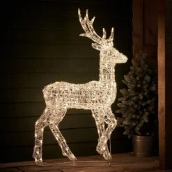 Renne De Noël Lumineux Connecté Twinkly De 1,2 M -Éclairage Domestique TWXX2301EU cerf de noel lumineux connecte twinkly 8