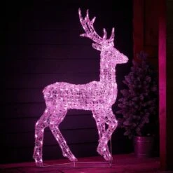 Renne De Noël Lumineux Connecté Twinkly De 1,2 M -Éclairage Domestique TWXX2301EU cerf de noel lumineux connecte twinkly 9