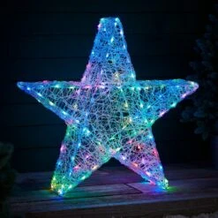 Grande Étoile Lumineuse Twinkly En Acrylique De 82 Cm -Éclairage Domestique TWXX2307EU grande etoile lumineuse twinkly en acrylique 5